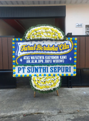 Papan Bunga Duka di Tambora